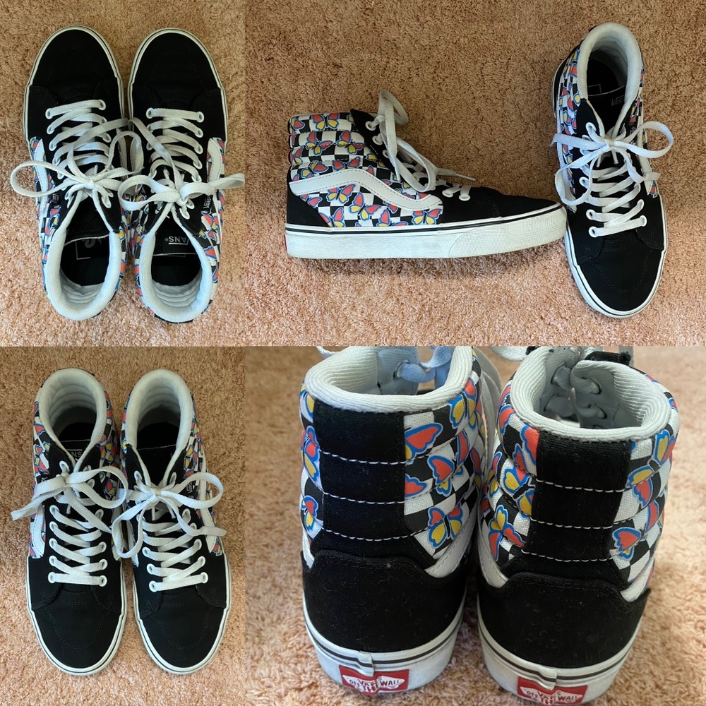 Women’s Butterfly Hightop Vans